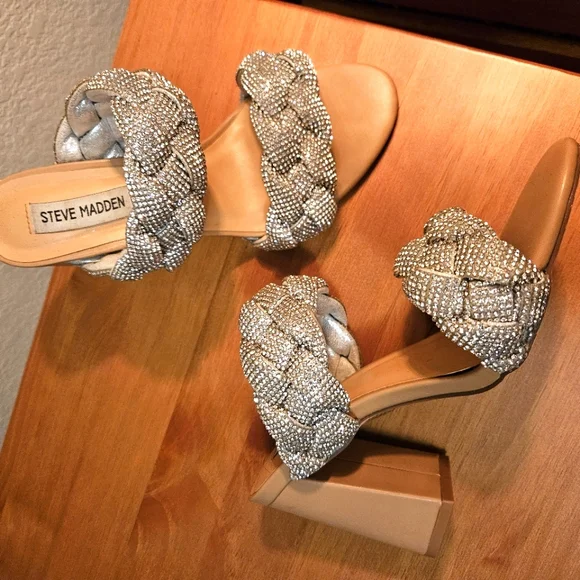 Rhinestone Heels / Steve Madden - Picture 3 of 7